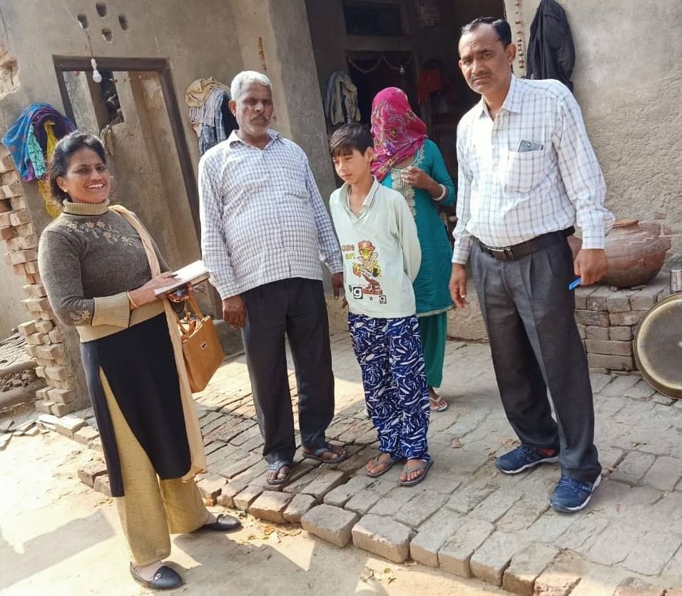 Teachers are going foor to door to increase Students number