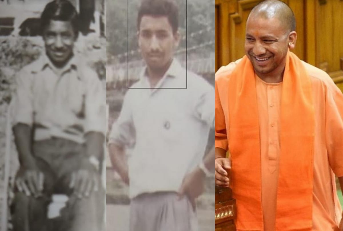 Cm yogi adityanath childwood phots on Birthday