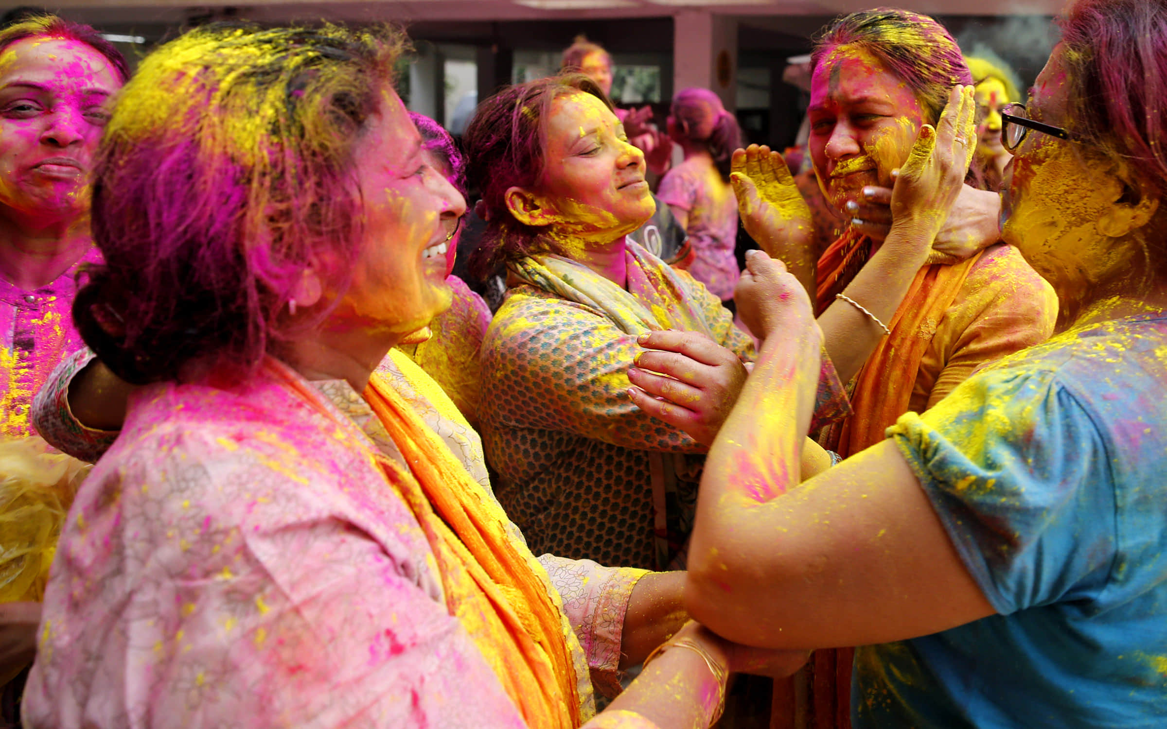 Holy fest celebrated in the city with strong zeal and joy