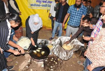 Holi festival celebrated at Mansoor Ali Park in Prayagraj