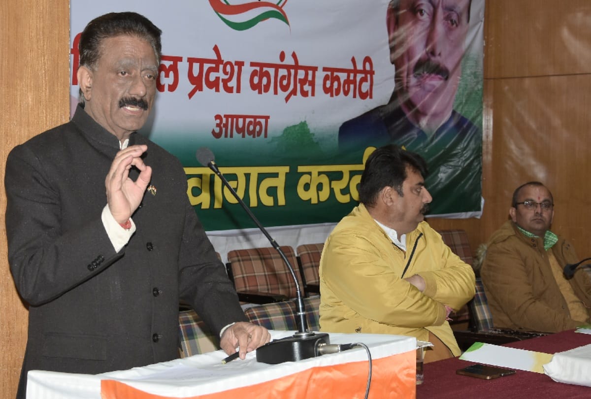 kuldeep rathore statement at rajeev bhawan shimla today