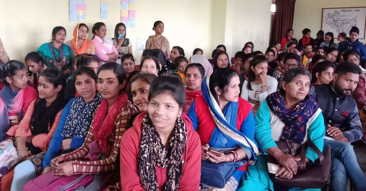 Information given about cleanliness to girls