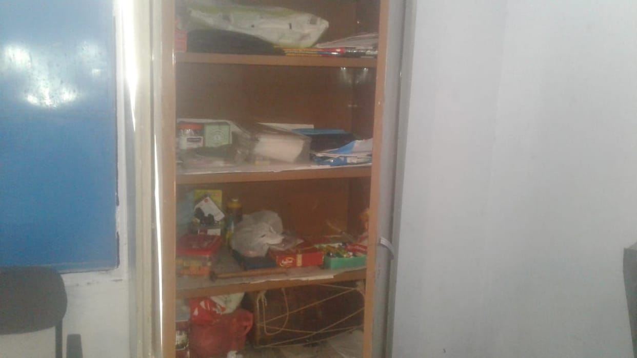 Thieves attacked school in Chapad