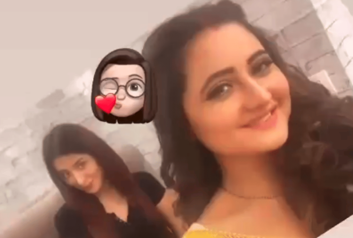 bigg boss 13 contestant shehnaaz gill to rashami desai tiktok video