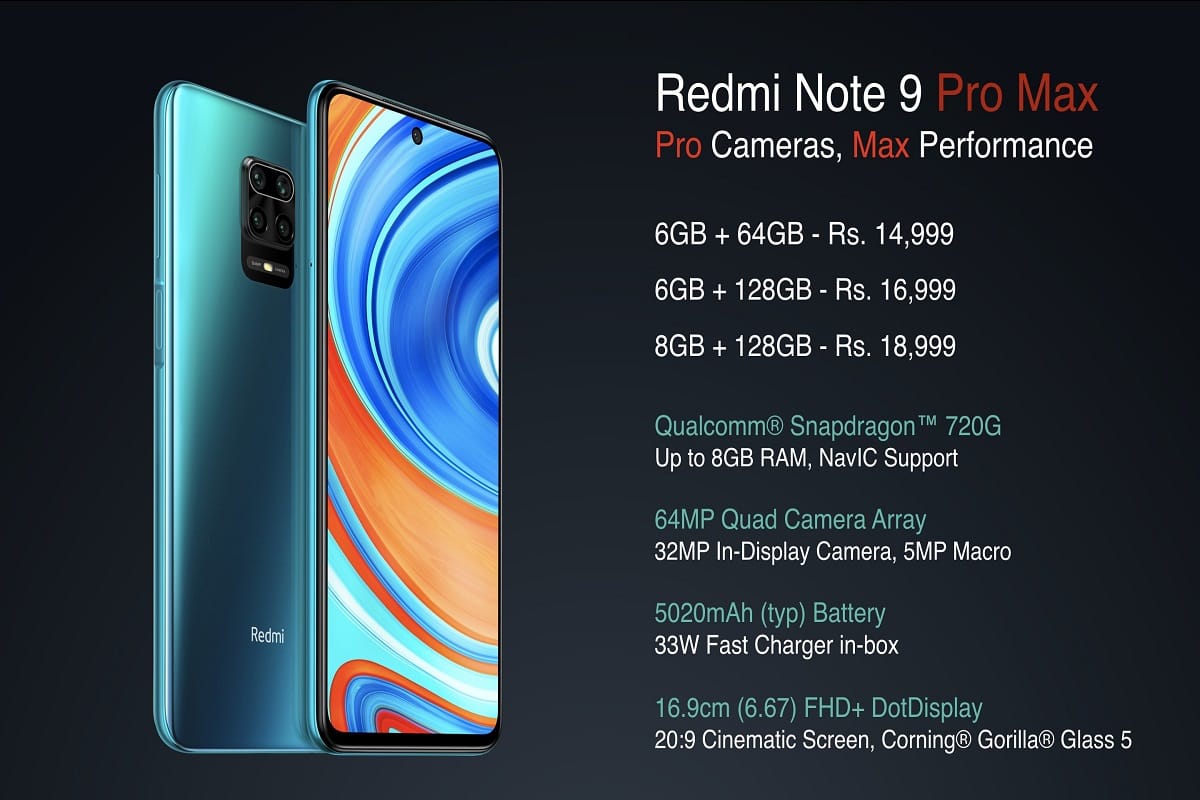 Redmi Note 9 Pro और Redmi Note 9 Pro Max भारत में हुए लॉन्च, शुरुआती ...