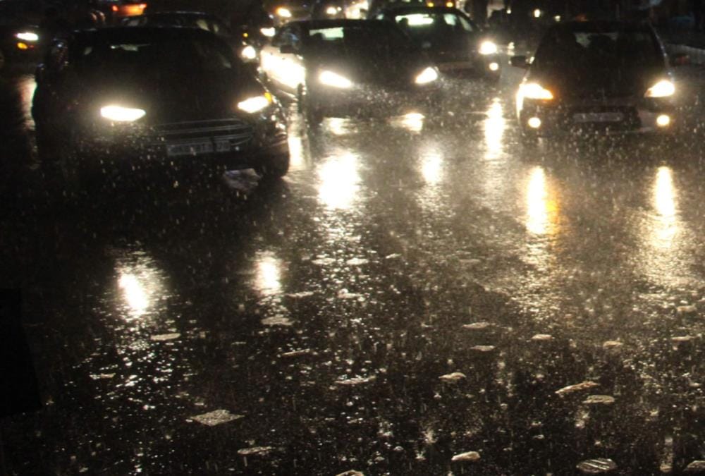 Uttarakhand weather Updates: Light Rainfallin dehradun, Hailstorm , Storm and Lightning Alert