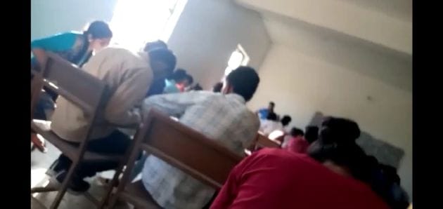 chiting in mainpuri examination