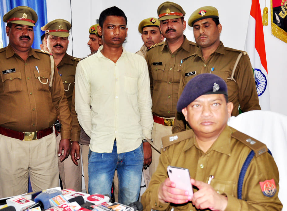 The prisoner who escaped from the case was caught, five policemen suspended for negligence
