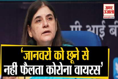 maneka gandhi govt health advisory to people not to touch animals hema malini on corona virus
