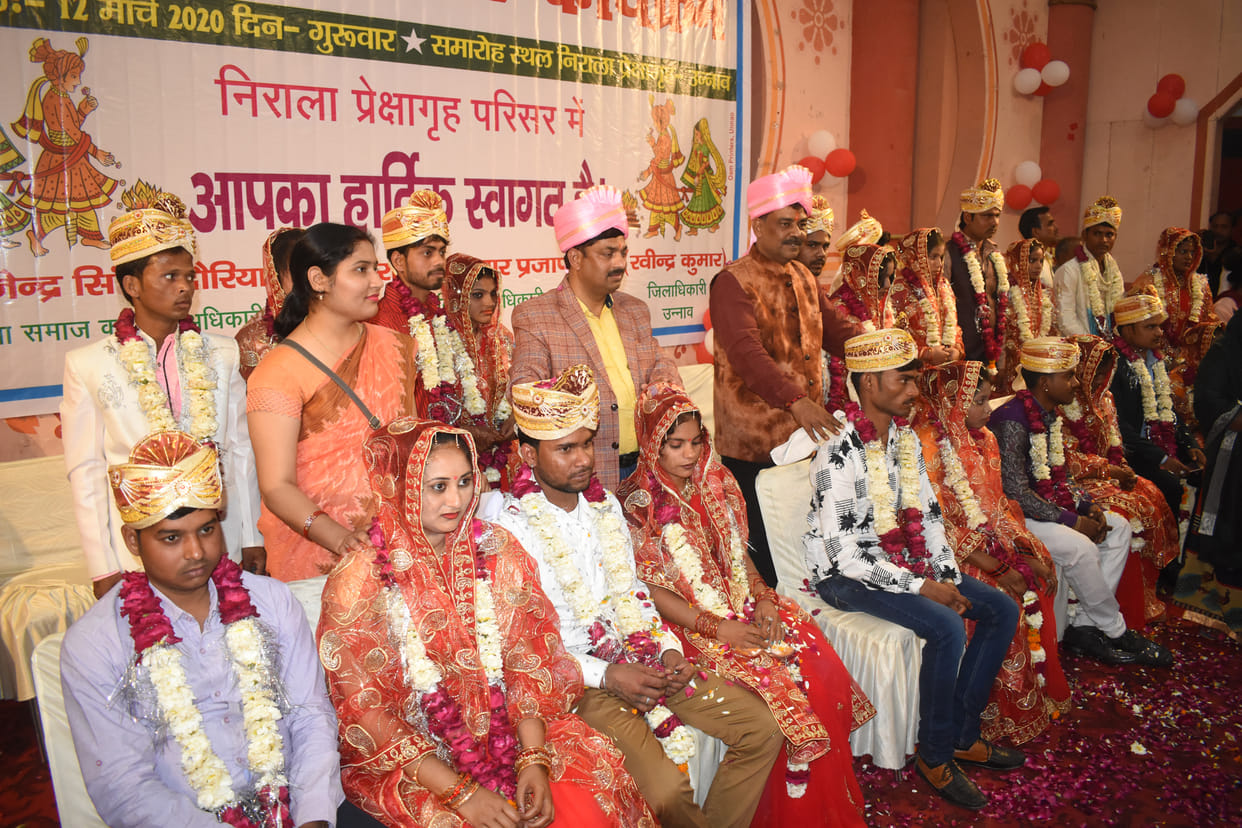 30 couples were married and two were married