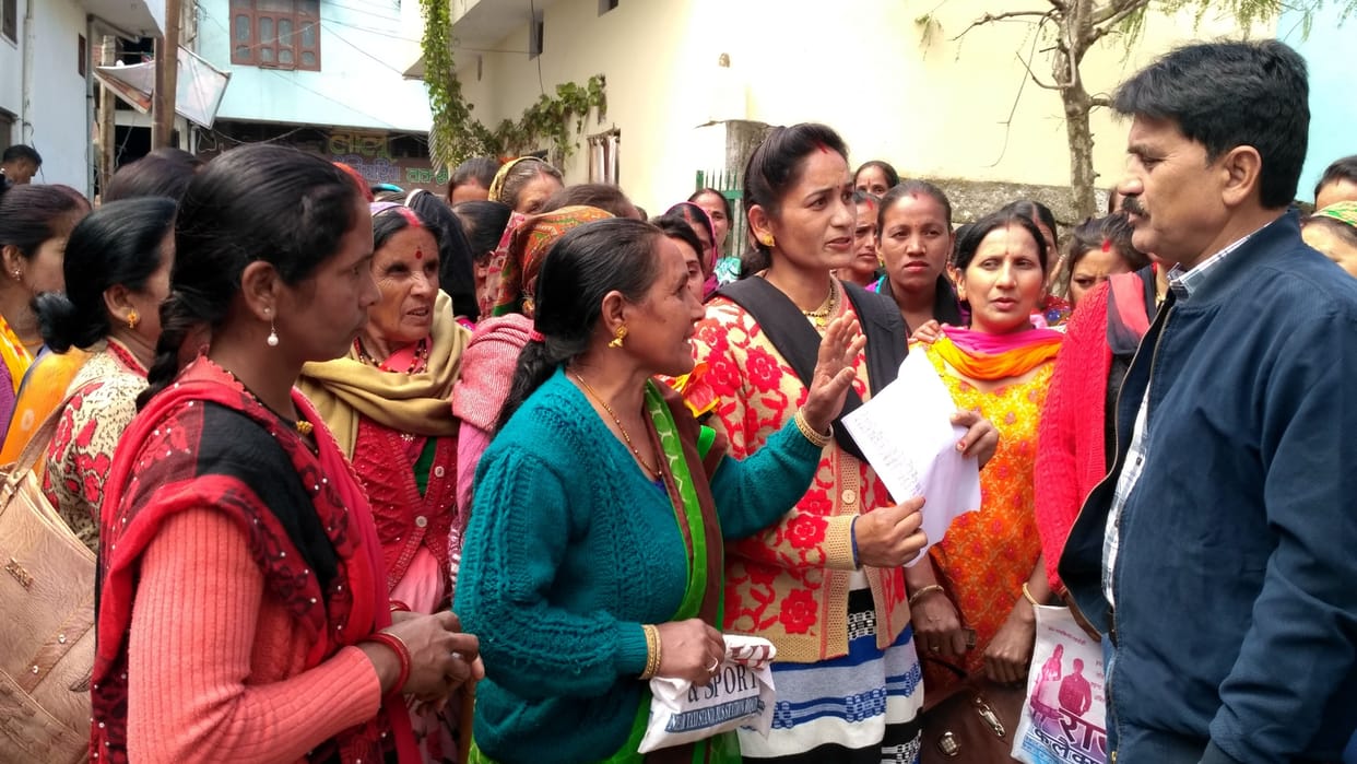 Villagers raised demand to get rid of elephants