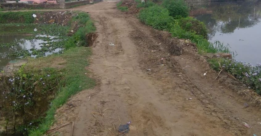 Demand for construction of culvert