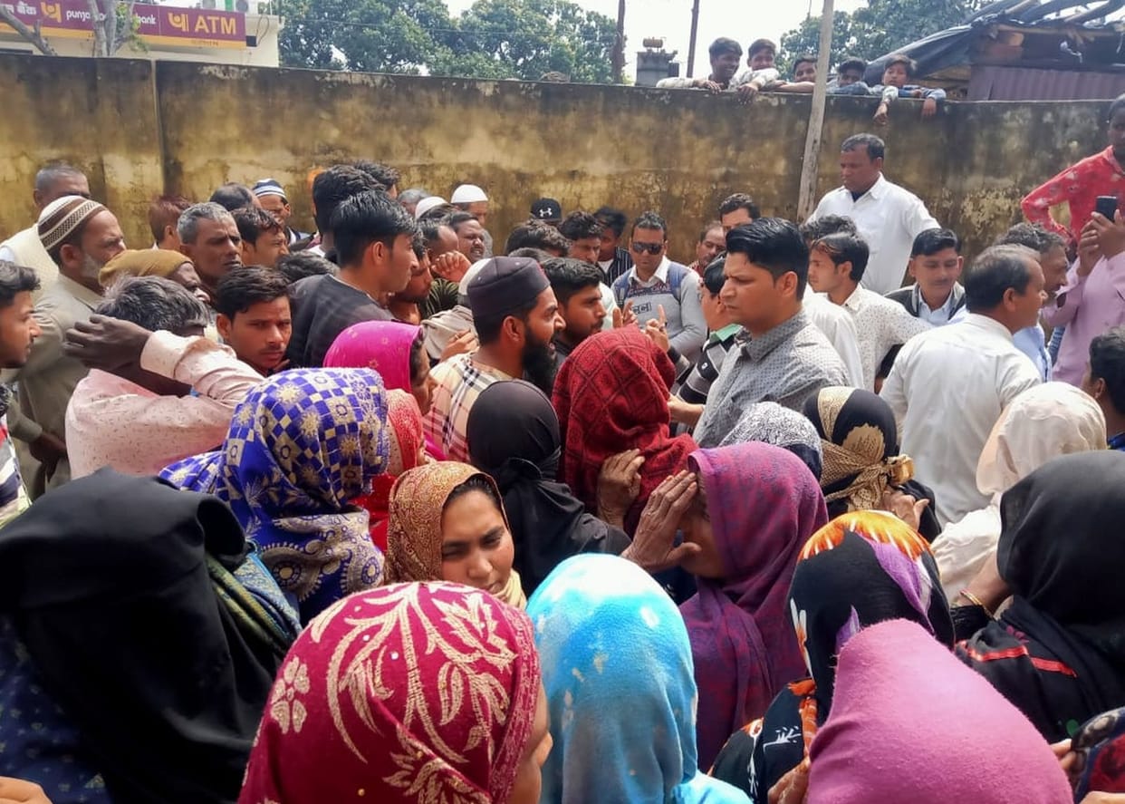 ADO reached village on complaint of development work