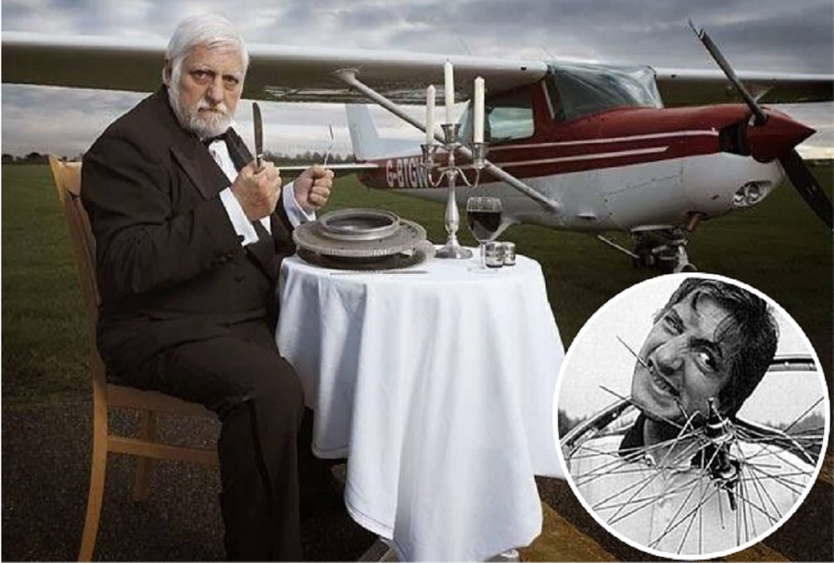 Michel Lotito was a strangest diet eater man eaten parts of Cessna 150 aircraft