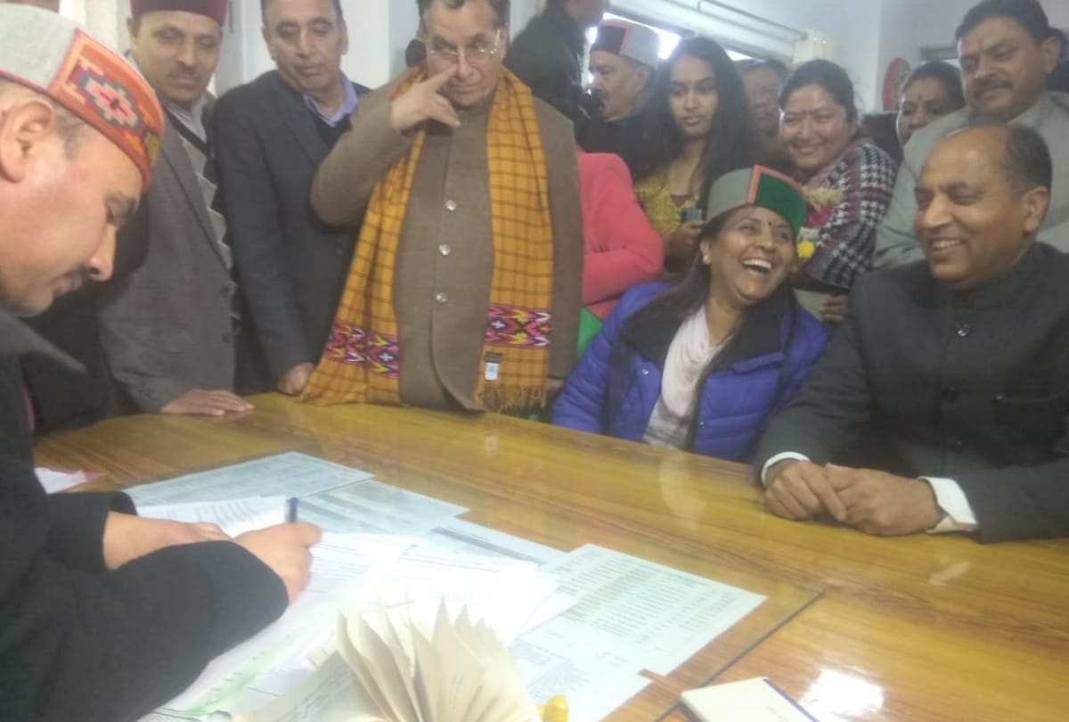 Rajya Sabha Election: BJP Candidate Indu Goswami Files Nomination From Himachal Pradesh