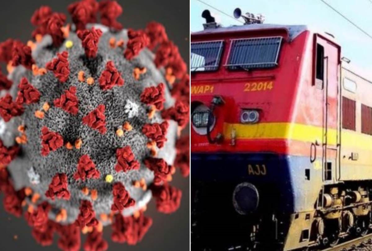 coronavirus threat because of blankets of railway