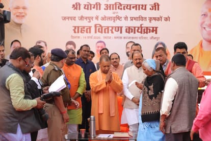 Compensation of crops destroyed by rain and hail will be compensated in a week: CM Yogi