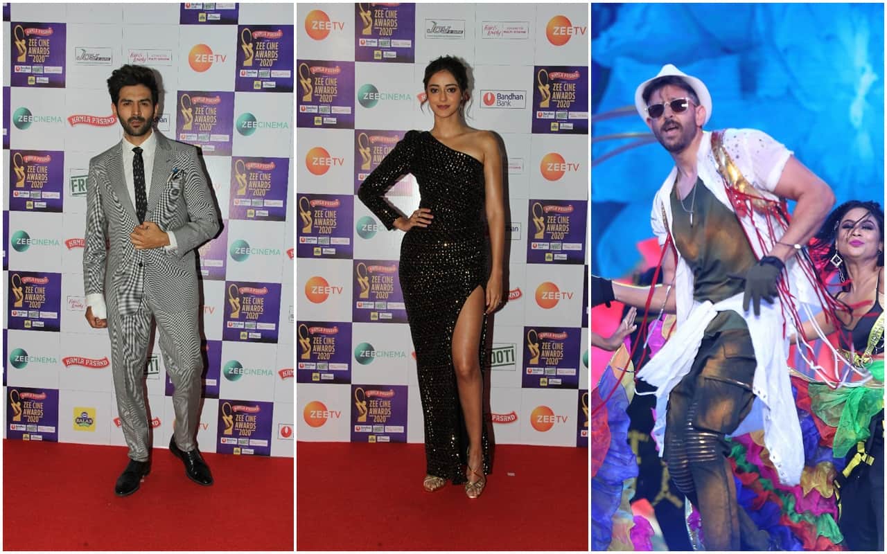 zee cine awards 2020: hrithik roshan, Ranveer Singh, Sara ali khan Exclusive Inside Pics