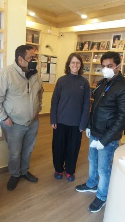 Corona virus: ban on devotees in Yogada Ashram