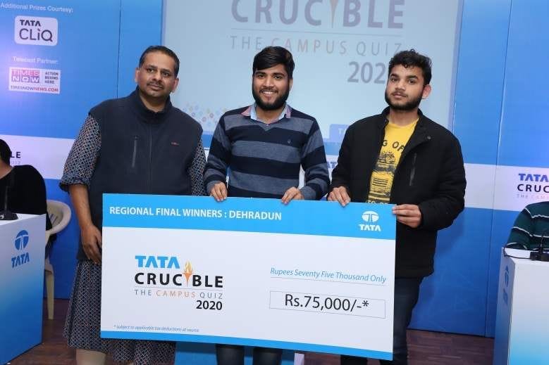 Shubham and Vipul of UPES won the final