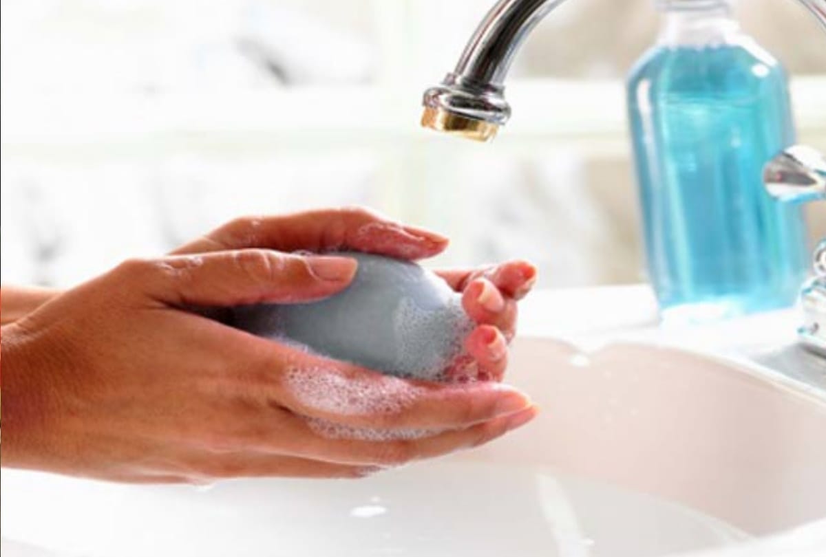 Corona alert Excessive use of soap not sanitizer for corona virus