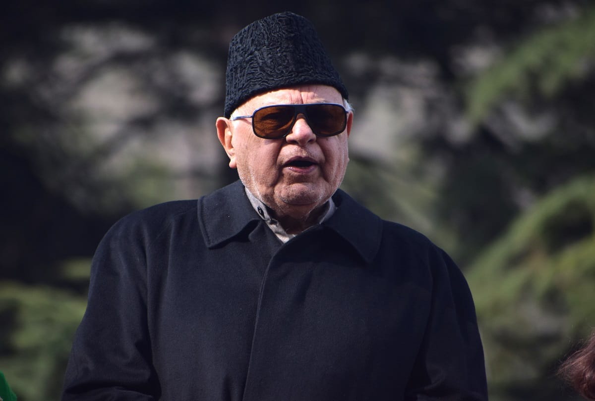 Farooq Abdullah said: For the first time the status of a state has been reduced, Indo-Pak talks for peace