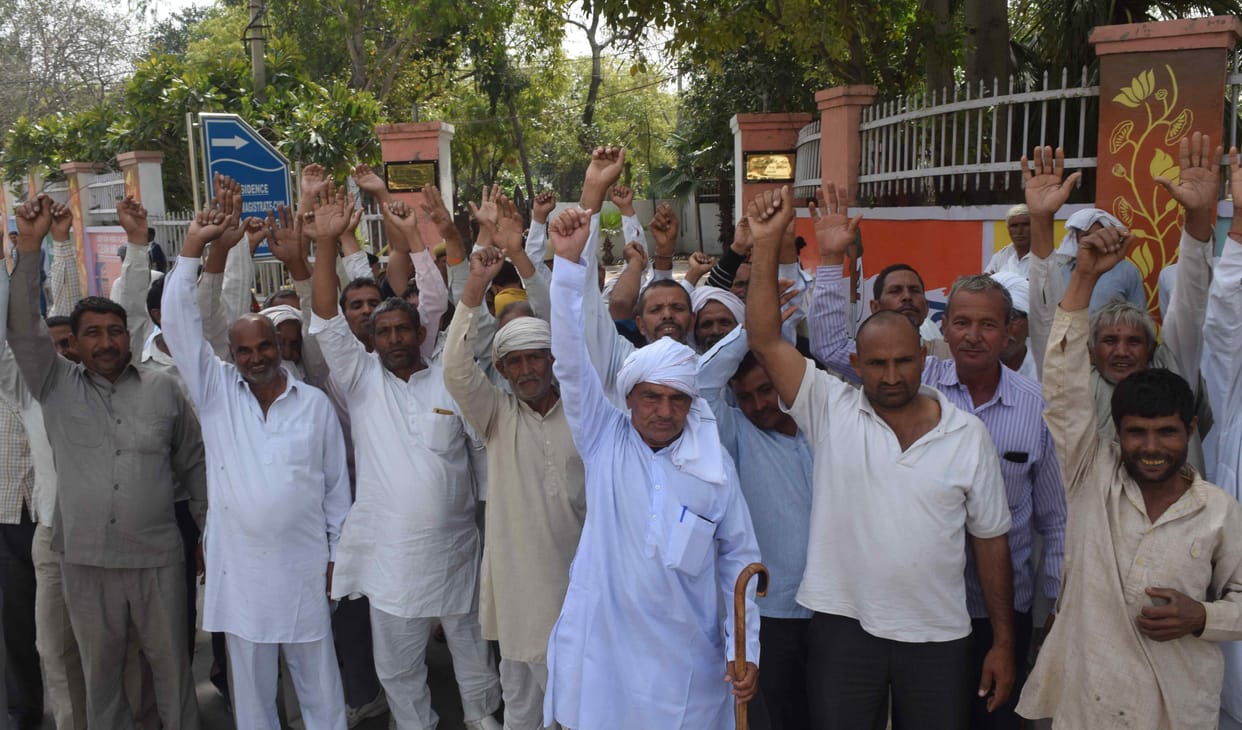 farmars demand for special survey of corp