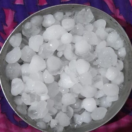 Hathras: Rain and hail again wreaked havoc on crops