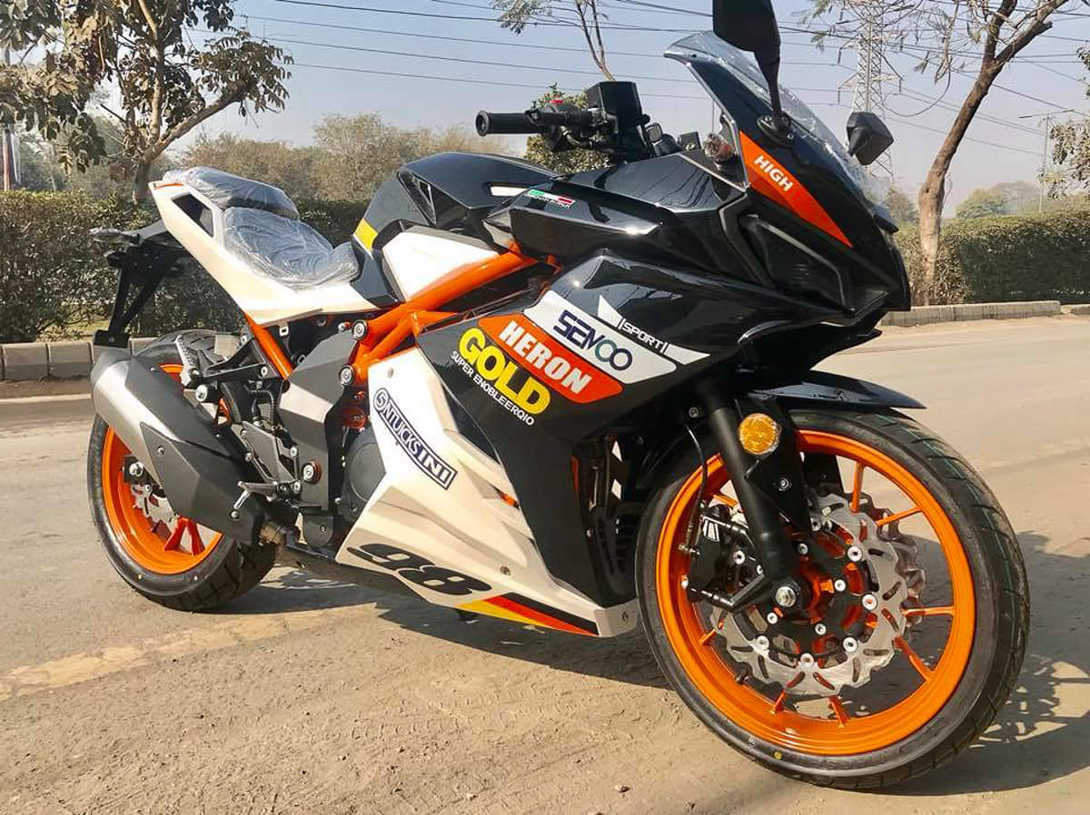 Bajaj Pulsar, BMW bikes to Ducati 848, sigma motorsports selling Chinese replica bikes in pakistan