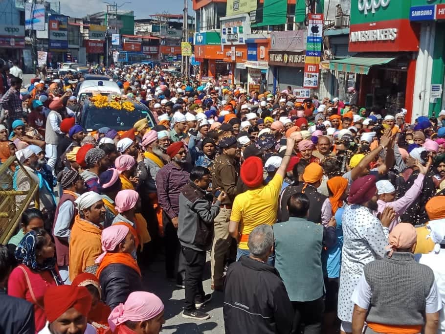 Dehradun Jhanda ji mela 2020: Historical Nagar parikrama from Darbar Shahib Today