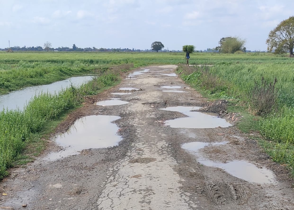 PWD department was able to construct only eight roads in 42