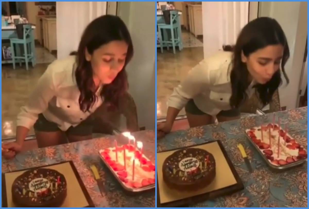 alia bhatt birthday Celebration inside pictures