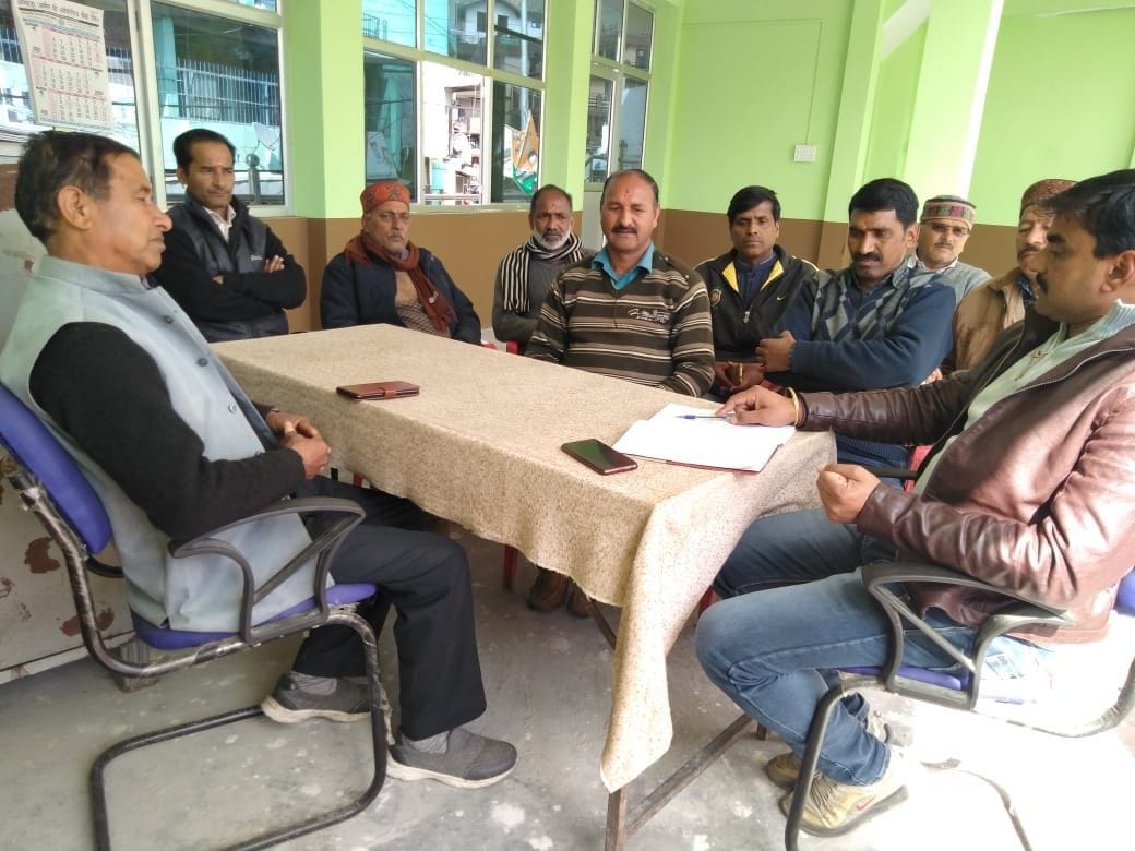 Voting in Dwarahat for trade board election on 29