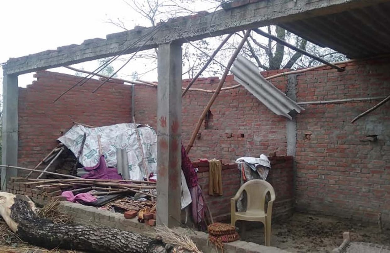 by cyclonic rain much harm and problem