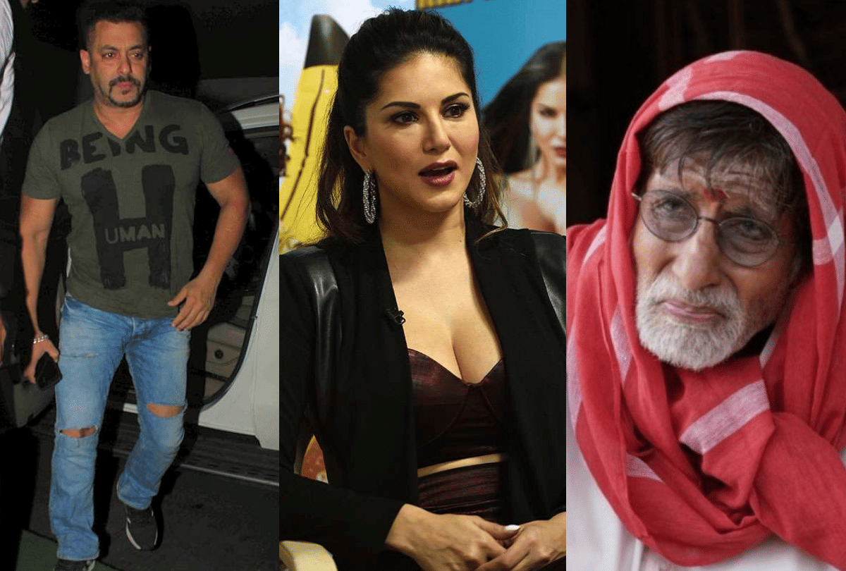 these five bollywood stars have Odd Habits salman khan amitabh bachchan sunny leone