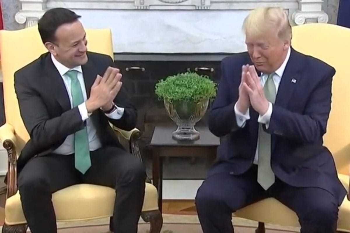 coronavirus trump macron prince charles angela merkel netanyahu does indian namaste ditch handshake