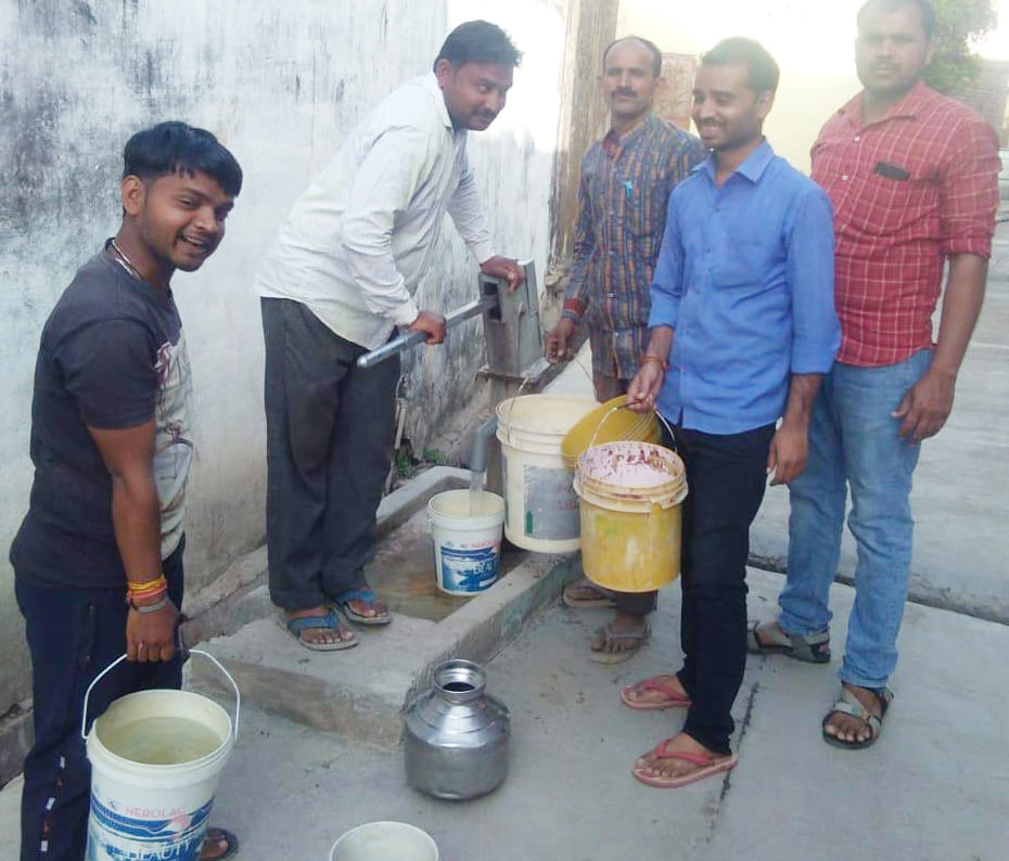 Water crisis new localty and ghandhi nagar