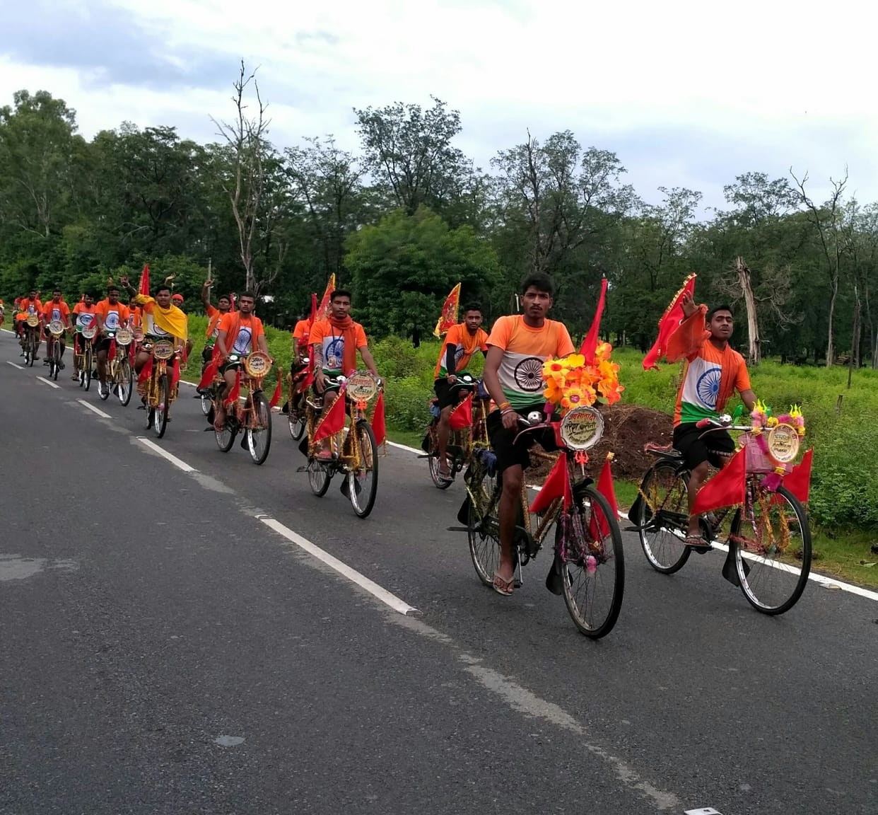 Eight thousand devotees visited the Mother Goddess