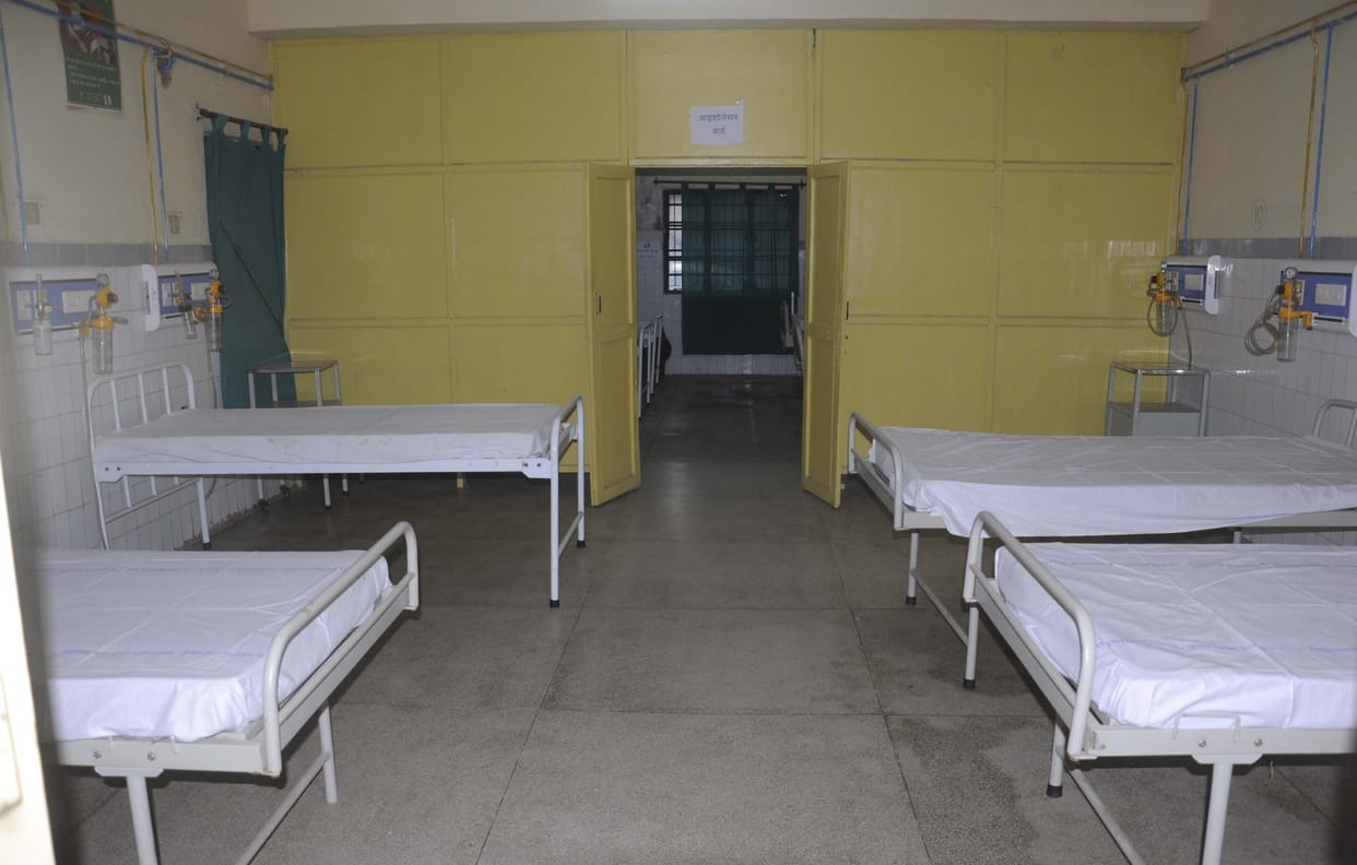 no proper arrangments against corona virus