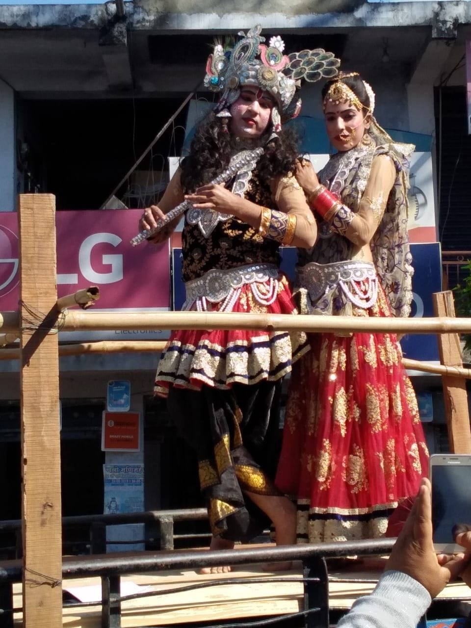 religious program in sheetla mandir