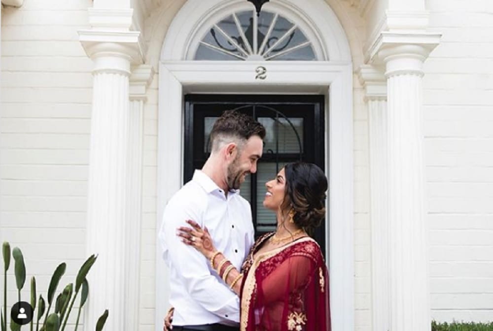 Glenn Maxwell fiancee Vini Raman shares photo from their Indian engagement