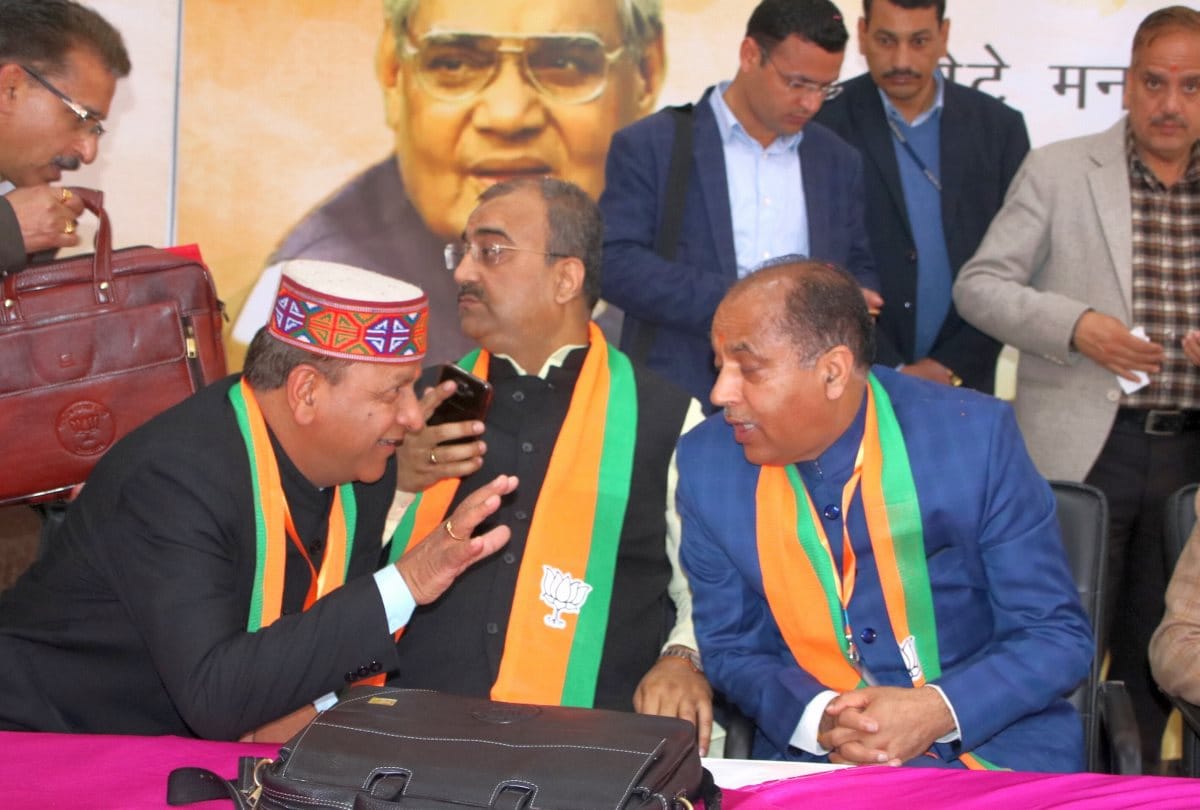 Himachal Pradesh Bjp Pradesh Karya Samiti Baithak Mission Repeat Strategy In Paonta Sahib In Sirmaur