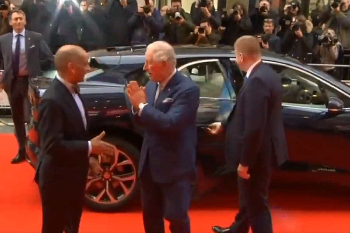 coronavirus trump macron prince charles angela merkel netanyahu does indian namaste ditch handshake
