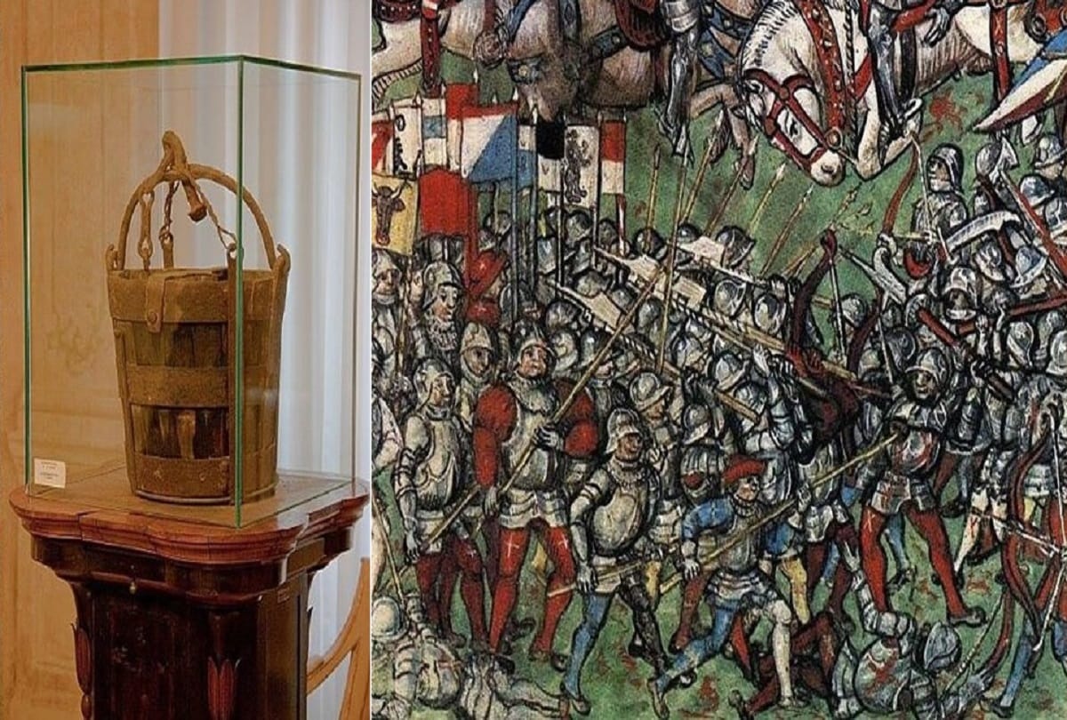 War of the Bucket between the rival city states of Bologna and Modena