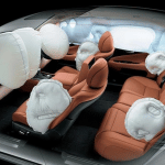Airbag in car