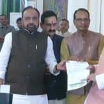 शिवराज सिंह चौहान ने राज्यपाल से मुलाकात की
