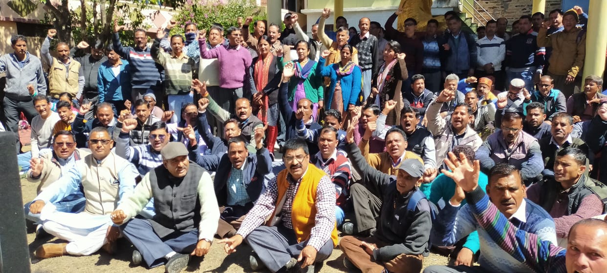 General and OBC personnel are on an indefinite strike