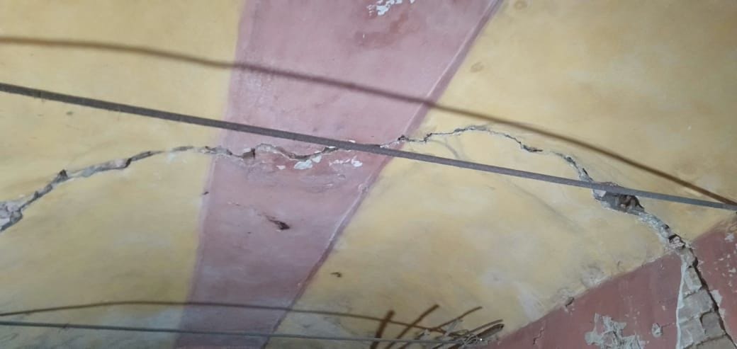 Electricity fell in village Daryabad