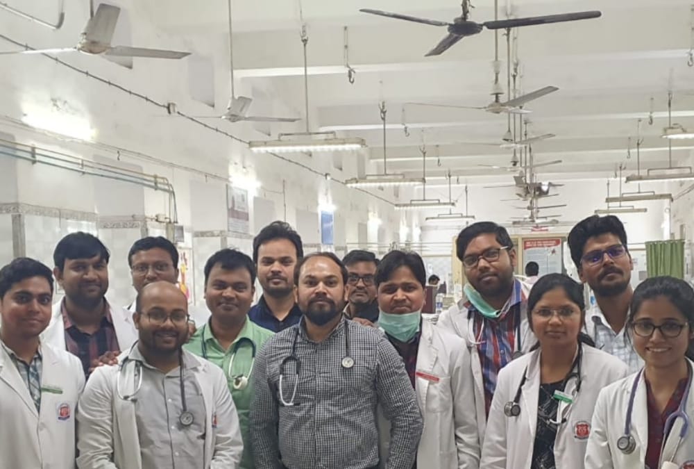 know about the doctors team doing treatment of corona