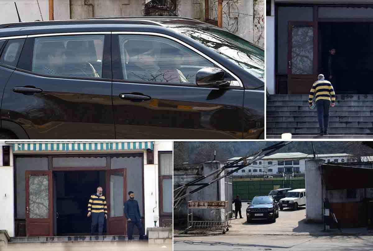 Farooq Abdullah met Omar once again, jammu kashmir latest news